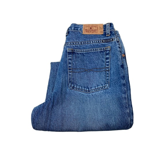 Lucky Brand Jeans Size 20 Womens Blue Straight Denim Stretch High Rise 30x33 - Picture 1 of 10